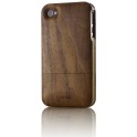 iPhone 4/4S Holz-Cover Nussbaum